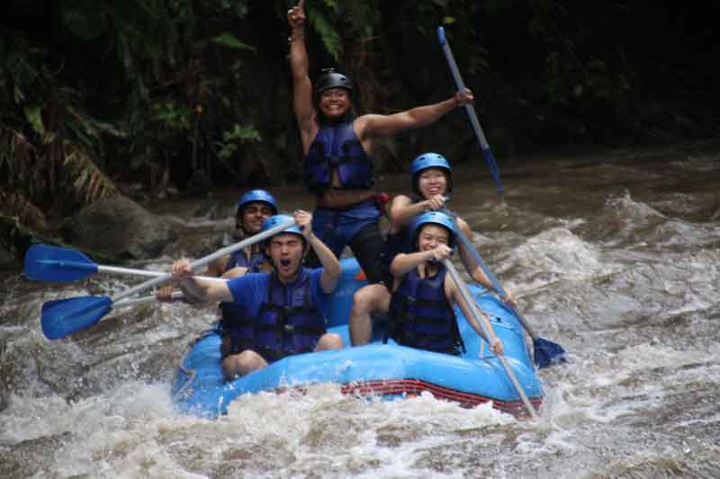 Telaga Waja River Rafting Bali Ubud Tour