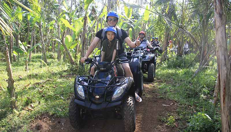 Ride ATV in Payangan village, Ubud